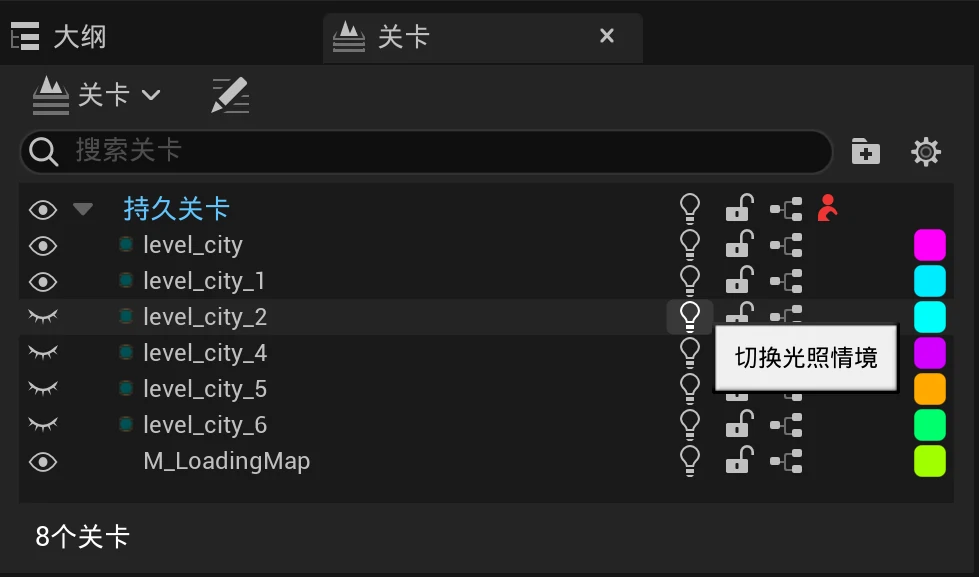 关卡窗口
